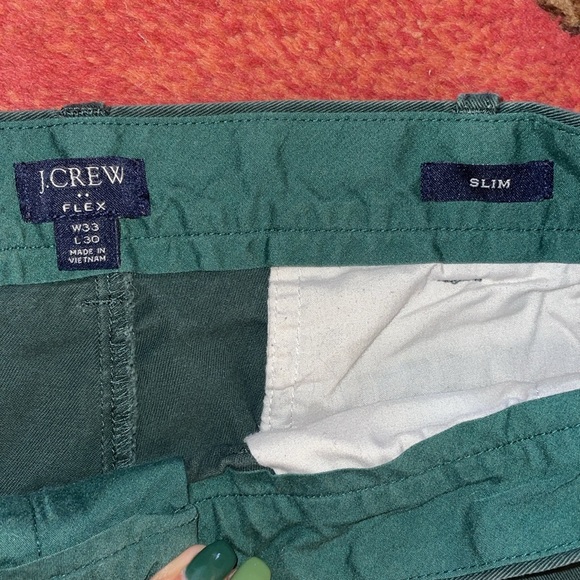 J. Crew Chino Flex Slim Pant W33xL30 - Picture 3 of 5